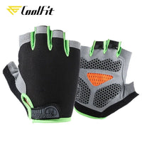New Cycling Anti-slip Anti-sweat Men Women Half Finger Gloves Breathable Anti-shock Sports Gloves Bike Bicycle Glove