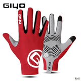Bicycle Accessories Wind Breaking Cycling Full Finger Gloves Touch Screen Anti-slip Bicycle Lycra Fabric Mittens Bicicleta Road Bike Long Glove