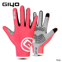Bicycle Accessories Wind Breaking Cycling Full Finger Gloves Touch Screen Anti-slip Bicycle Lycra Fabric Mittens Bicicleta Road Bike Long Glove