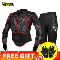 Motorcycle Jacket Men Full Body Motorcycle Armor Motocross Racing Moto Jacket Riding Motorbike Protection Size S-5XL #