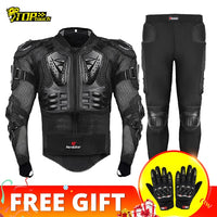 Motorcycle Jacket Men Full Body Motorcycle Armor Motocross Racing Moto Jacket Riding Motorbike Protection Size S-5XL #