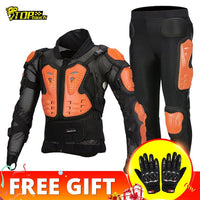 Motorcycle Jacket Men Full Body Motorcycle Armor Motocross Racing Moto Jacket Riding Motorbike Protection Size S-5XL #