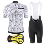 Rro Cycling Jersey Set Mountain Bike Uniforms Summer Cycling Wear Bicycle Clothing Men Cycling Clothing MTB Bike Shirts