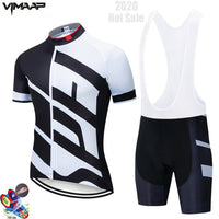 Summer team Cycling Jersey Set Mens Clothing Bike Clothes Cycling Clothing Breathable Short Sleeve suit