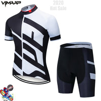 Summer team Cycling Jersey Set Mens Clothing Bike Clothes Cycling Clothing Breathable Short Sleeve suit