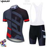 Summer team Cycling Jersey Set Mens Clothing Bike Clothes Cycling Clothing Breathable Short Sleeve suit