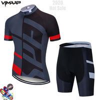Summer team Cycling Jersey Set Mens Clothing Bike Clothes Cycling Clothing Breathable Short Sleeve suit