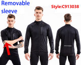 Winter Men Cycling Jersey Cycling Clothing Man Fleece Thermal Cycling Jacket Coat Autumn Bicycle Clothing MTB Bike Jersey