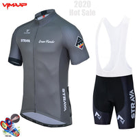 2022 New Summer Cycling Jersey Set Breathable Team Racing Sport Bicycle Jersey Mens Cycling Clothing Short Bike Jersey