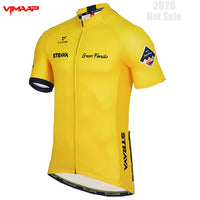 2022 New Summer Cycling Jersey Set Breathable Team Racing Sport Bicycle Jersey Mens Cycling Clothing Short Bike Jersey