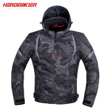 Motorcycle Jackets Motocross Racing Jacket Breathable Men Motorbike Riding Waterfroof Four Seasons Reflective Clothes Motorcycle Jerseys