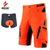 Summer Men's Cycling Shorts Mountain Bike Downhill Shorts Loose Outdoor Sports Riding Road MTB Bicycle Short Trousers