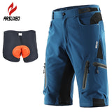 Summer Men's Cycling Shorts Mountain Bike Downhill Shorts Loose Outdoor Sports Riding Road MTB Bicycle Short Trousers