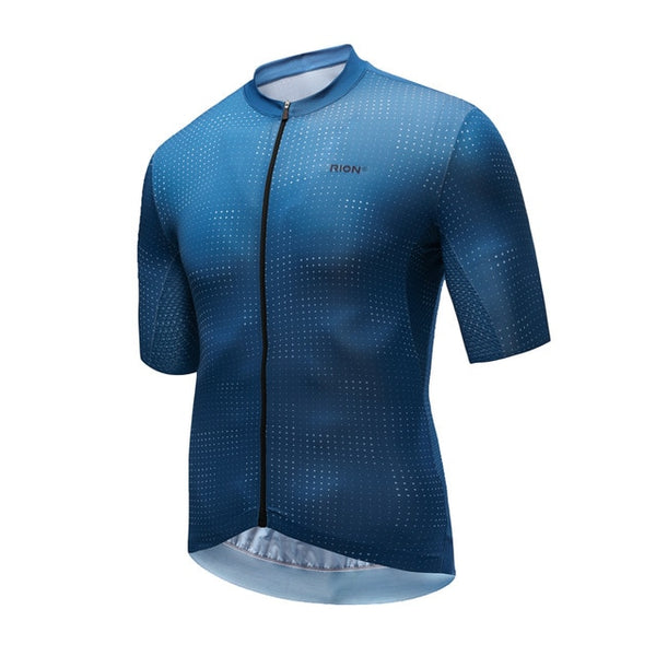 Men Cycling Jersey 2021 Short Sleeve MTB Road Bike Jersey Stripes Breathable Mountain Bicycle Jersey Maillot Ciclismo