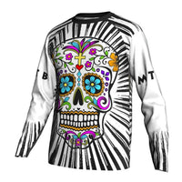 MTB jerseys Motocross Cycling Jersey Bicycle Ghost Long Shirt MTB Bike Downhill Wear Clothing Sleeve Custom Road Mountain Jacket Tight Top