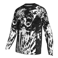 MTB jerseys Motocross Cycling Jersey Bicycle Ghost Long Shirt MTB Bike Downhill Wear Clothing Sleeve Custom Road Mountain Jacket Tight Top