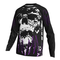 MTB jerseys Motocross Cycling Jersey Bicycle Ghost Long Shirt MTB Bike Downhill Wear Clothing Sleeve Custom Road Mountain Jacket Tight Top
