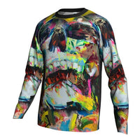 MTB jerseys Motocross Cycling Jersey Bicycle Ghost Long Shirt MTB Bike Downhill Wear Clothing Sleeve Custom Road Mountain Jacket Tight Top