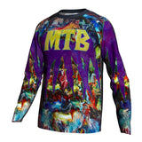 MTB jerseys Motocross Cycling Jersey Bicycle Ghost Long Shirt MTB Bike Downhill Wear Clothing Sleeve Custom Road Mountain Jacket Tight Top