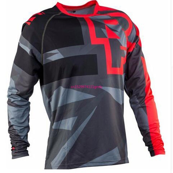 2021 Motocross 2021 Downhill Jersey Mountain Bike Motorcycle Cycling MX Off Road Bicycle MTB T-Shirt Long Sleeve moto