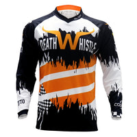 Full Sleeves MTB Jersey Quickdry Motocross Wear BMX Cycling Mountain Bike Clothing Downhill Outdoor Sport T Shirt