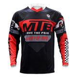 Full Sleeves MTB Jersey Quickdry Motocross Wear BMX Cycling Mountain Bike Clothing Downhill Outdoor Sport T Shirt