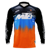 Full Sleeves MTB Jersey Quickdry Motocross Wear BMX Cycling Mountain Bike Clothing Downhill Outdoor Sport T Shirt