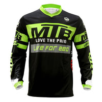 Full Sleeves MTB Jersey Quickdry Motocross Wear BMX Cycling Mountain Bike Clothing Downhill Outdoor Sport T Shirt