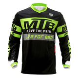 Full Sleeves MTB Jersey Quickdry Motocross Wear BMX Cycling Mountain Bike Clothing Downhill Outdoor Sport T Shirt