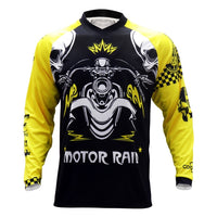 Full Sleeves MTB Jersey Quickdry Motocross Wear BMX Cycling Mountain Bike Clothing Downhill Outdoor Sport T Shirt