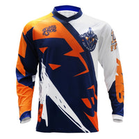 Full Sleeves MTB Jersey Quickdry Motocross Wear BMX Cycling Mountain Bike Clothing Downhill Outdoor Sport T Shirt