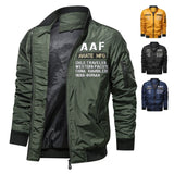 Motorcycle Jacket Jacket Coats Men Stand Collar Motorcycle Washed Men's Bomber Jackets Casual Male Military Cotton Pilot Coat Army Cargo Flight