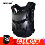 Motorcycle Jacket Motorcycle Armor CE Motocross Chest Back Protector Moto Protection Body Armor Riding Motocross Jacket Protective Gear