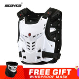Motorcycle Jacket Motorcycle Armor CE Motocross Chest Back Protector Moto Protection Body Armor Riding Motocross Jacket Protective Gear