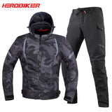 Motorcycle Jackets Motocross Racing Jacket Breathable Men Motorbike Riding Waterfroof Four Seasons Reflective Clothes Motorcycle Jerseys