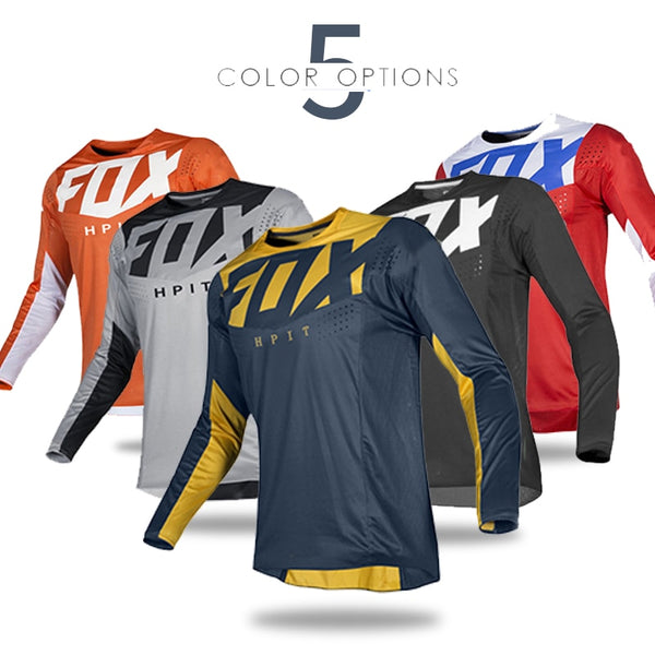 MTB jerseys Motorcycle Mountain Team Racing Downhill Jersey MTB Offroad DH MX Bike Jersey Motorcycle Cross Country Mountain Fox Bike Jersey