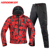 Motorcycle Jackets Motocross Waterfroof Racing Jacket Men Motorbike Riding Breathable Reflective Clothes Four Seasons