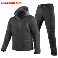 Motorcycle Jackets Motocross Waterfroof Racing Jacket Men Motorbike Riding Breathable Reflective Clothes Four Seasons