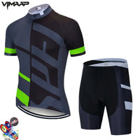 Summer team Cycling Jersey Set Mens Clothing Bike Clothes Cycling Clothing Breathable Short Sleeve suit