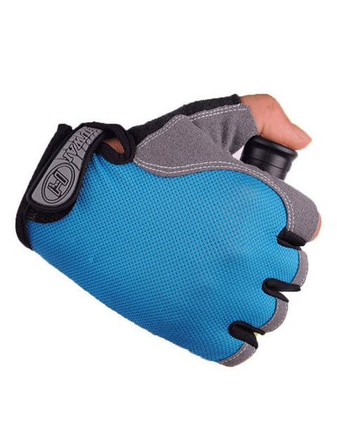 Cycling Gloves Bicycle Gloves Bike Gloves Anti Slip Shock Breathable Half Finger Short Sports Gloves Accessories for Men Women