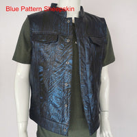 Motorcycle Jacket Motorcycle Biker Leather Vest Men Genuine Leather Sleeveless Jackets 100% REAL Cowhide/Sheepskin Asian Size S-6XL M232