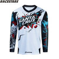 Motocross Jersey MTB Downhill Mountain Jersey Enduro MX Cycling Jersey Mountain Bike DH Maillot Ciclismo Hombre Quick Drying BMX