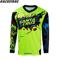 Motocross Jersey MTB Downhill Mountain Jersey Enduro MX Cycling Jersey Mountain Bike DH Maillot Ciclismo Hombre Quick Drying BMX