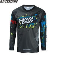 Motocross Jersey MTB Downhill Mountain Jersey Enduro MX Cycling Jersey Mountain Bike DH Maillot Ciclismo Hombre Quick Drying BMX