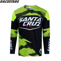 Motocross Jersey MTB Downhill Mountain Jersey Enduro MX Cycling Jersey Mountain Bike DH Maillot Ciclismo Hombre Quick Drying BMX