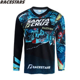 Motocross Jersey MTB Downhill Mountain Jersey Enduro MX Cycling Jersey Mountain Bike DH Maillot Ciclismo Hombre Quick Drying BMX