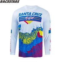 Motocross Jersey MTB Downhill Mountain Jersey Enduro MX Cycling Jersey Mountain Bike DH Maillot Ciclismo Hombre Quick Drying BMX