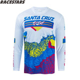 Motocross Jersey MTB Downhill Mountain Jersey Enduro MX Cycling Jersey Mountain Bike DH Maillot Ciclismo Hombre Quick Drying BMX