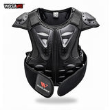 Moto Clothing Set Kids Body Chest Spine Protector Protective Guard Vest Motorcycle Jacket Child Armor Gear For Motocross Dirt Bike Skating