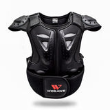 Moto Clothing Set Kids Body Chest Spine Protector Protective Guard Vest Motorcycle Jacket Child Armor Gear For Motocross Dirt Bike Skating